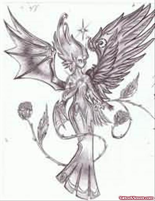 Fairy Queen Tattoo