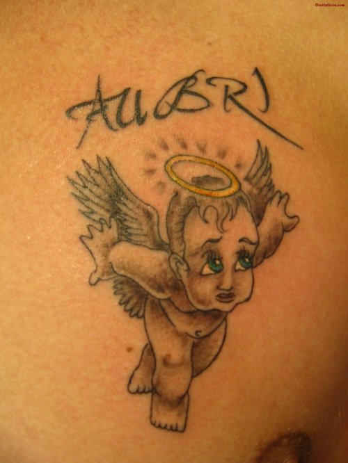 Little Angel Fairy Tattoo