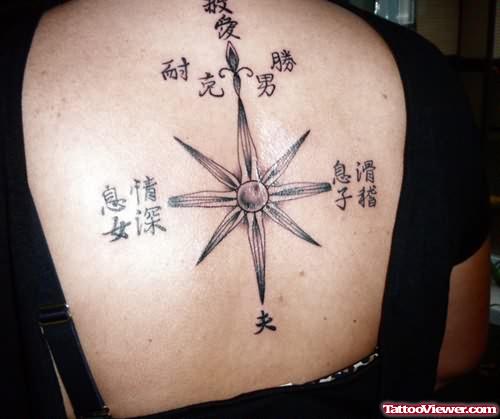 Large Faith Tattoo On Back