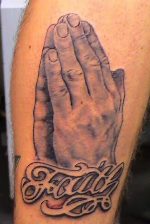 Faith Hands Tattoo