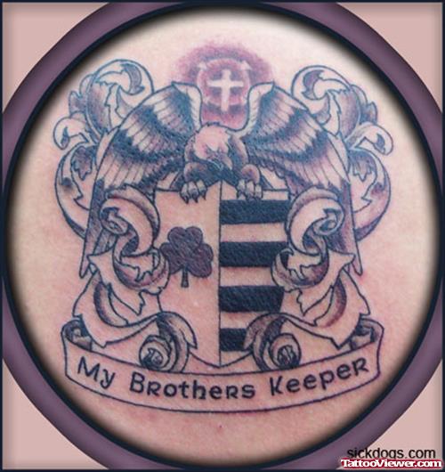Sick Dogs Family Crest Tattoo