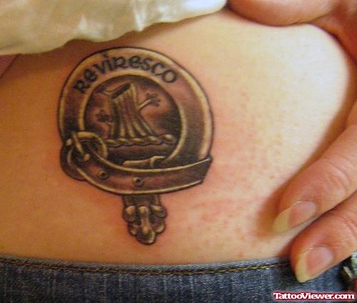 Lowerback Family Crest Tattoo