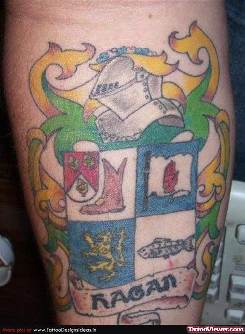 German Family Crest Tattoos