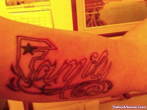 Famous Family Tattoo On Arm
