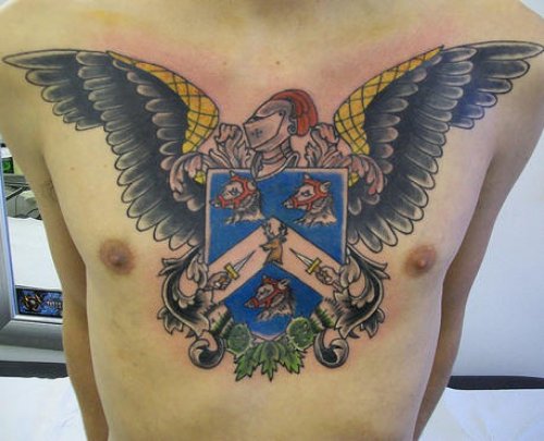 Family Crest Tattoos by Dimas Reyes: TattooNOW