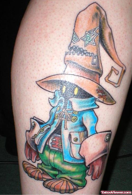 Colored Vivi Fantasy Tattoo