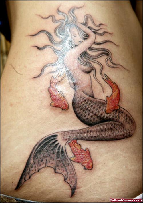 Fantasy Rib Side Tattoo