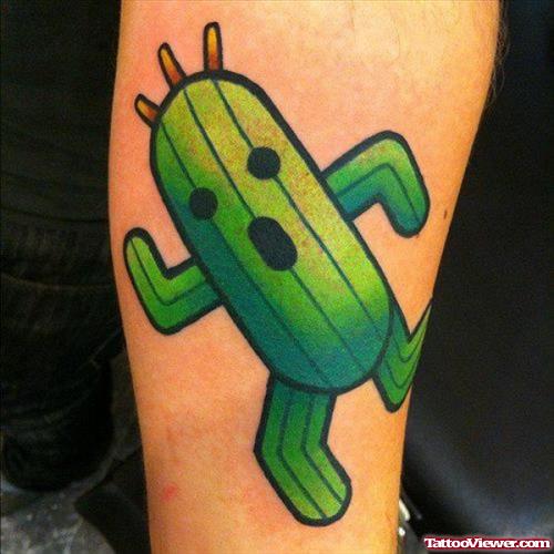 Cactus Fantasy Tattoo