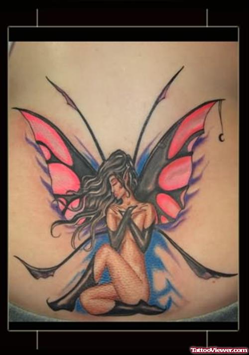 Fantasy Fairy Girl Tattoo