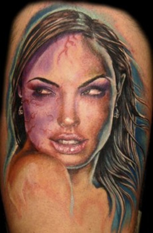 Jolie Fantasy Girl Tattoo
