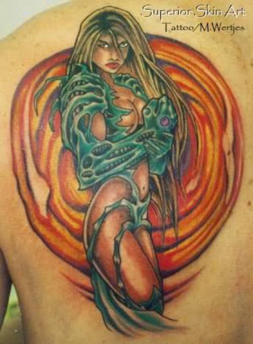 Supwitch Fantasy Tattoo