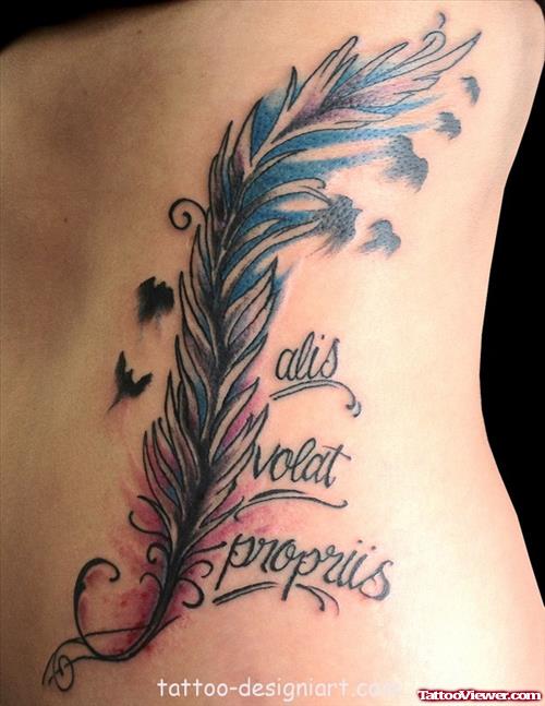 Alias Feather Tattoo