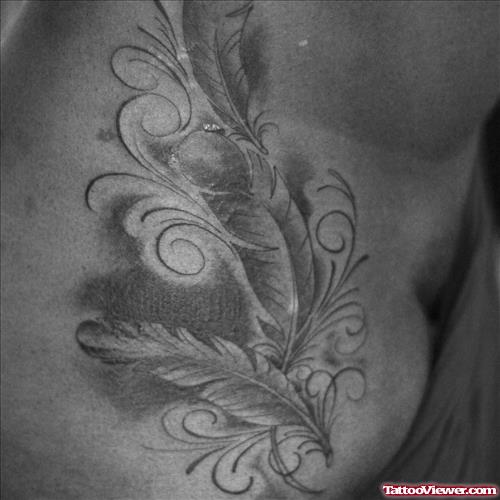 Peace Feather Tattoos