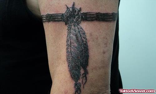 Armband Feather Tattoos For Men