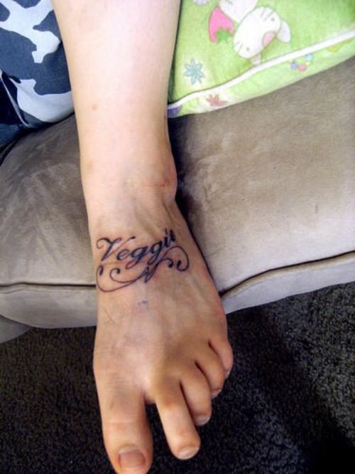 Veggis Feet Tattoo