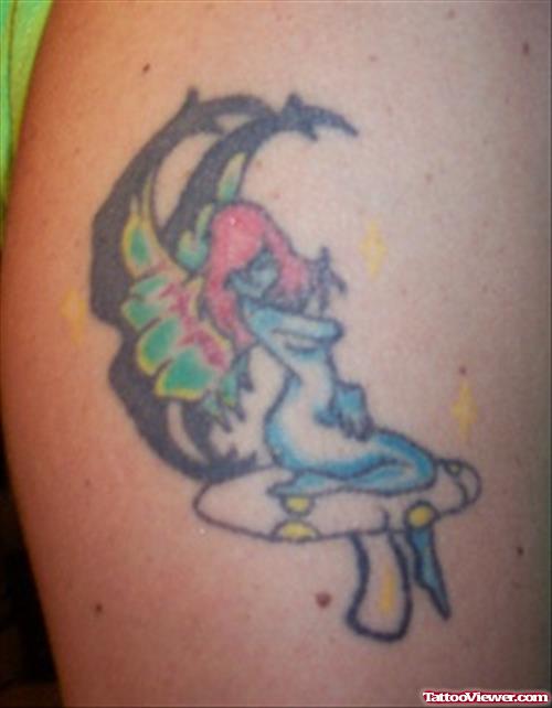 Colored Feminine Tattoo