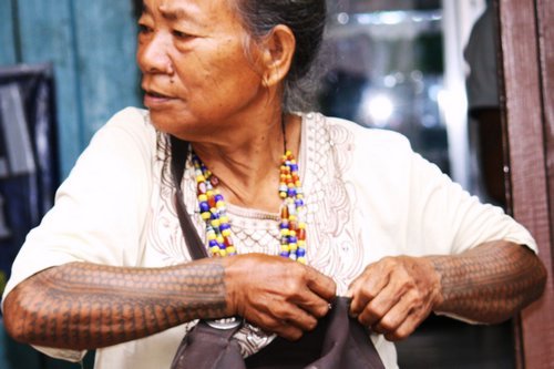 Awesome Filipino Tattoo On Right Arm