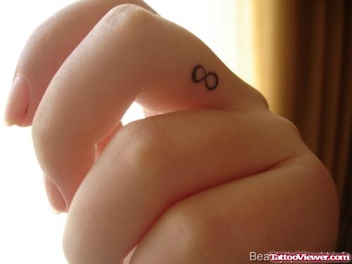 Best Infinity Symbol Finger Tattoo