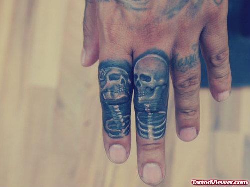 Skeleton Finger Tattoos