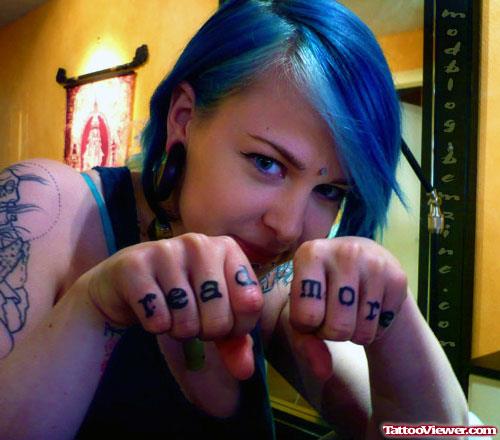 Read More Finger Tattoos For Girls