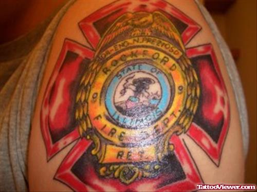 Firefighter Red Celtic Tattoos