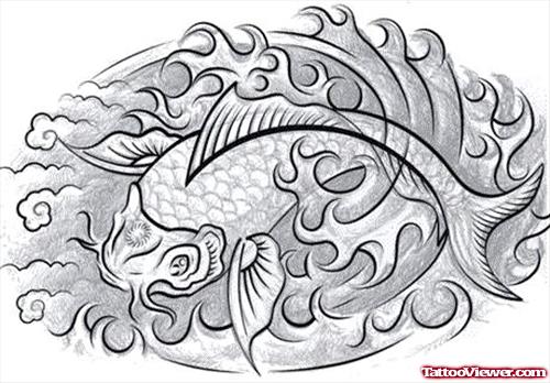 Various Cool Fish Tattoo Sample