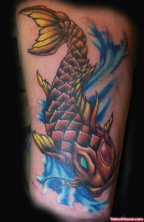 Rob Zeinog - Koi Fish Tattoo