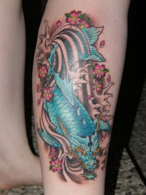 Especially Koi Fish Tattoo Designs