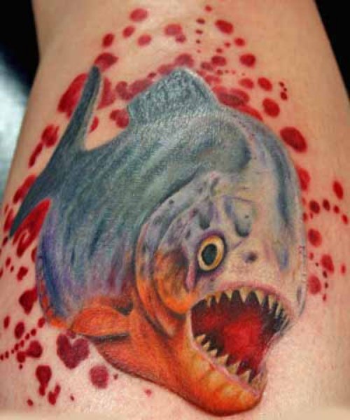 Nice Color Fish Tattoo
