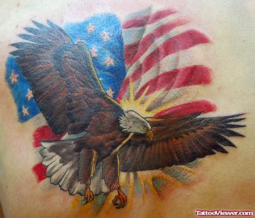New Tattoo Set American Flag