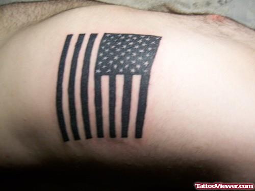 Military Flag Tattoo