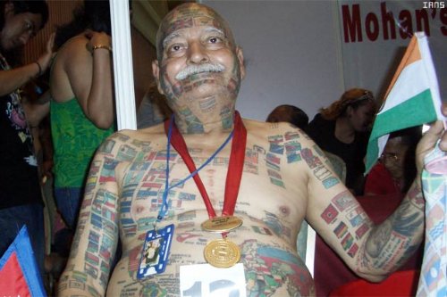 Guinness Flags Tattoos On Full Body