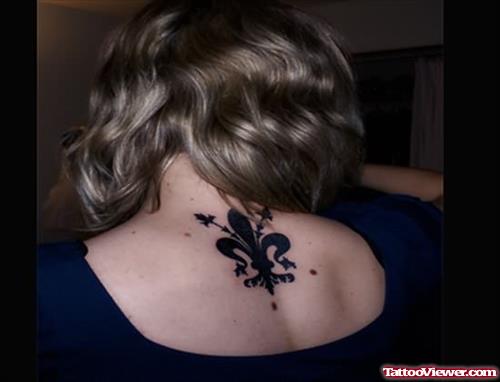 Fleur De Lis Tattoo Design For Women