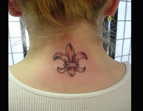 Fleur De Lis Tattoo For Woman