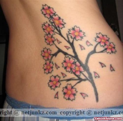 Flower Tree Tattoo
