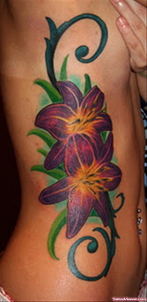 Flower Tattoo For Young