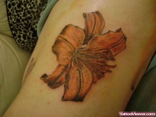 Hawaiian Flower Tattoo