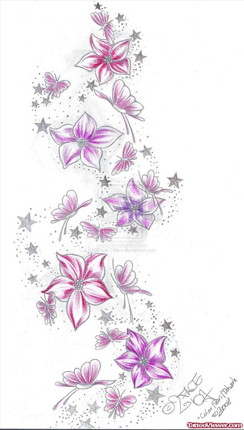 Flower Tattoos Design