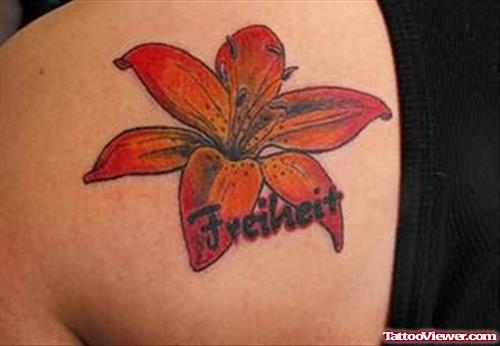 Large Flower Tattoo