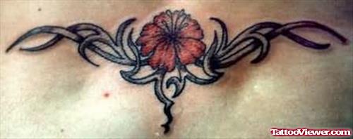 Vine Lower Back Tattoo