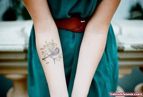 Sweet Flowers Tattoos On Arm