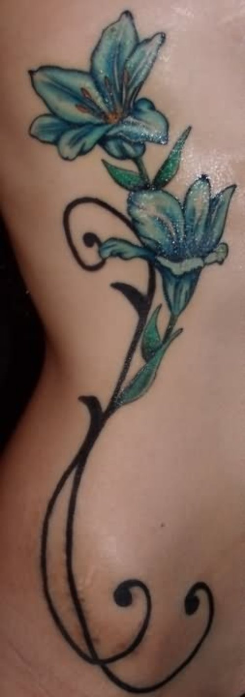 My Lilly Flower Tattoo
