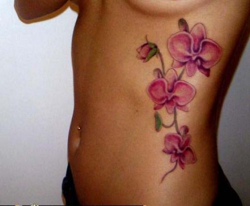 Floral Flower Tattoo