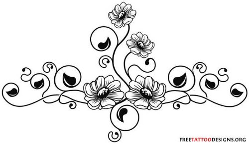 Awesome Flower Tattoos Designs