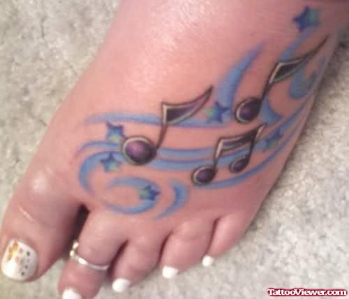 Beautiful Foot Tattoo