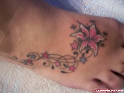 Commendable Foot Tattoo