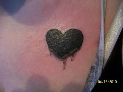 Melting Heart Tattoo