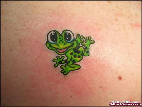 Puerto Rican Frog Tattoos