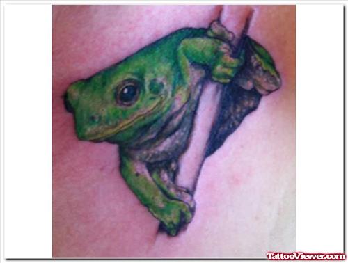 Amazing Frog Tattoo Art