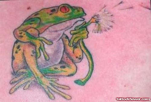 A Poison Frog Tattoo